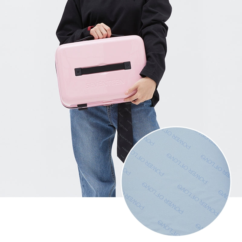 PRE ORDER] SEVENTEEN Mini Luggage Bag (Pink) ₱2,630.00 50% DP
