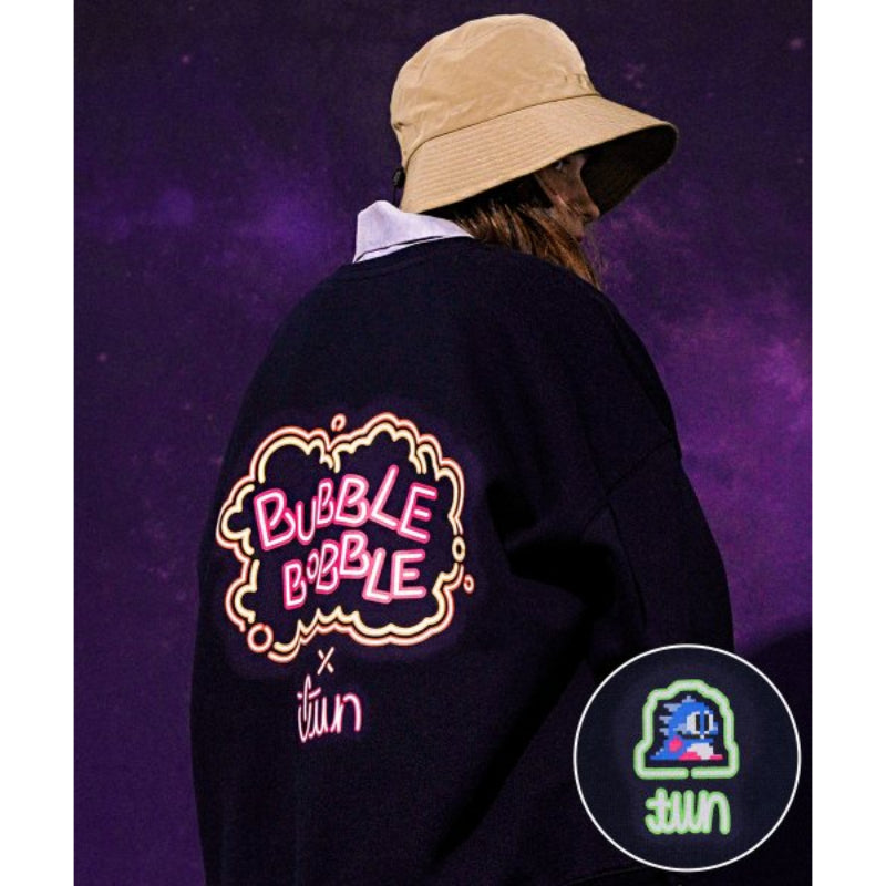 TWN x Bubble Bobble - Signature Neon Bubble Sweater