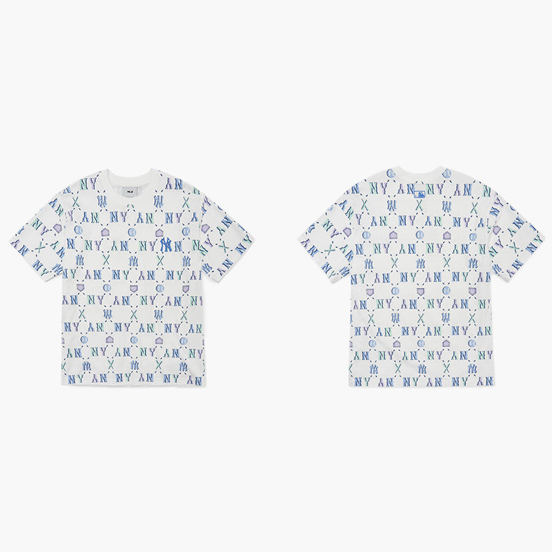 MLB Korea - Watercolor Monogram Overfit NY T-Shirt – Harumio