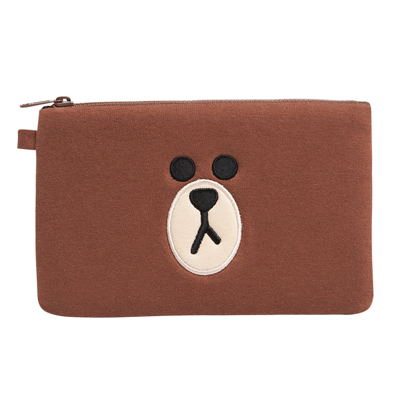 Line Friends - Brown Pouch Set – Harumio