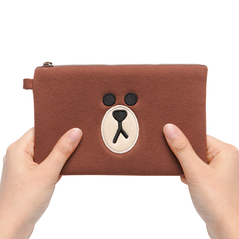 Line Friends - Brown Pouch Set – Harumio