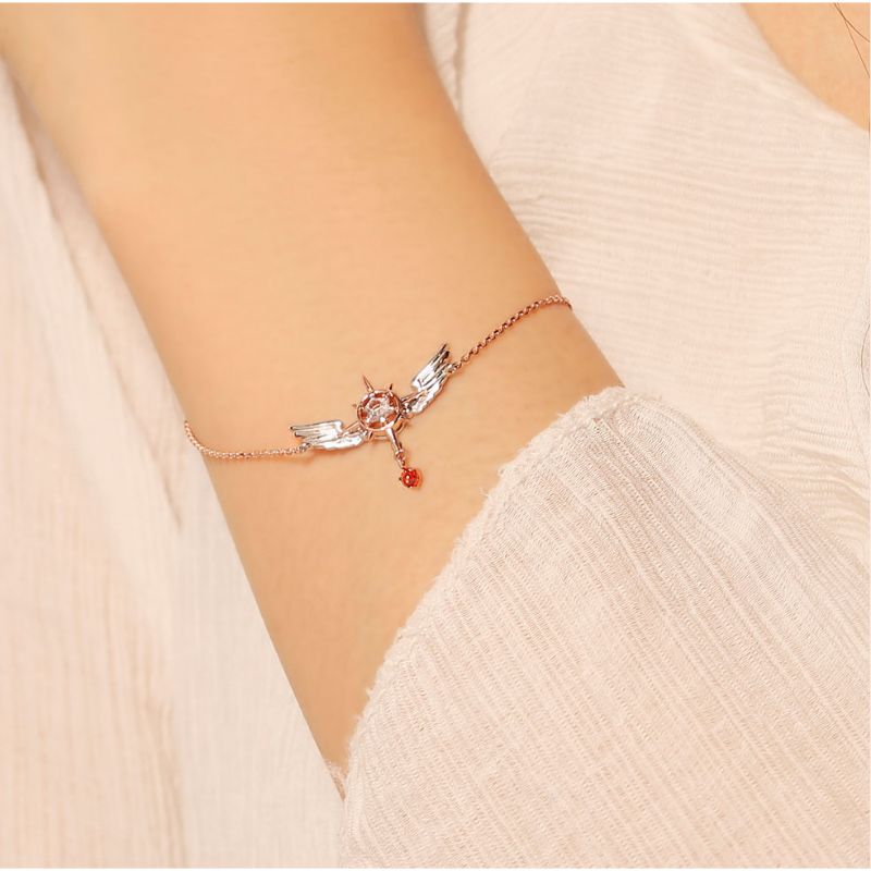 OST x Cardcaptor Sakura - Dream Wand Silver Bracelet