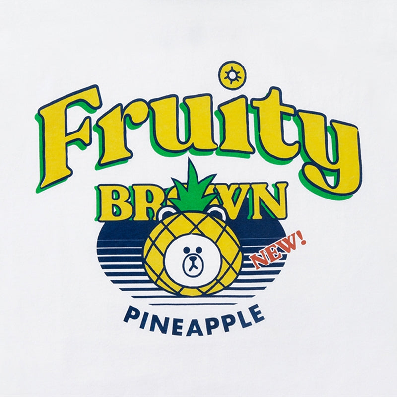 Line Friends - Fruity New Short Sleeve T-shirt