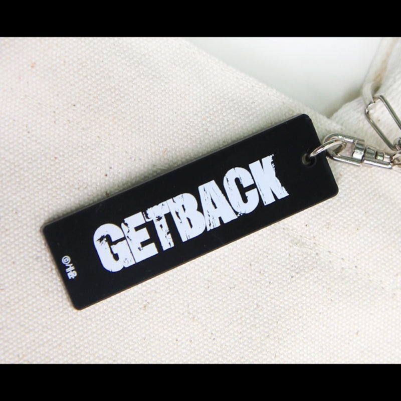 Getback - Double Sided Acrylic Keyring