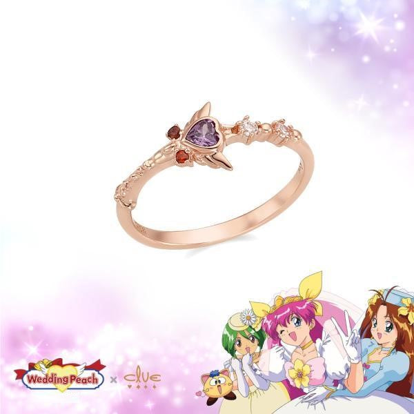 Wedding Peach x CLUE - Angel Wedding Ring