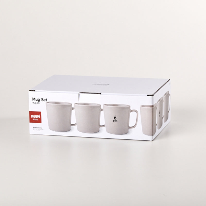 Korean Moreca Mug 430ml Set 6P