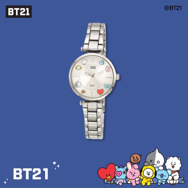 BT21 x OST - Silver Metal Watch - Group