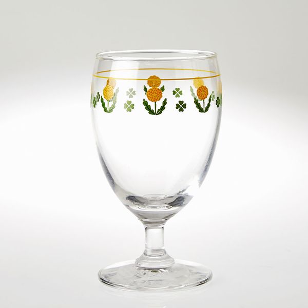 Korean L Dandelion - Clover Goblet Glass