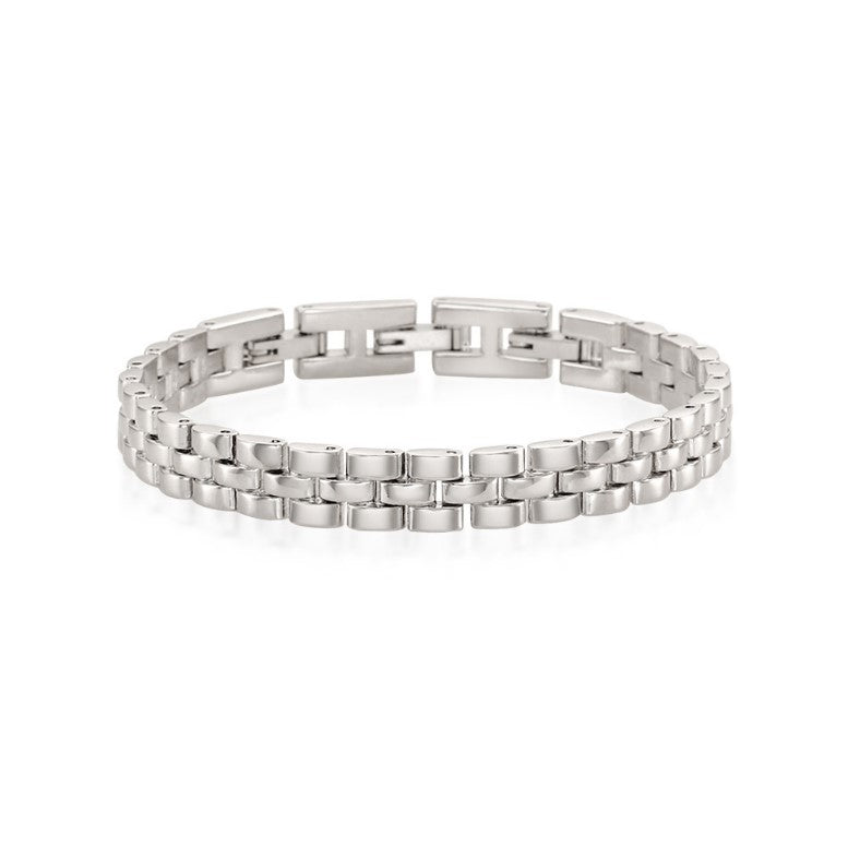 OST - Triple Line Silver Bracelet