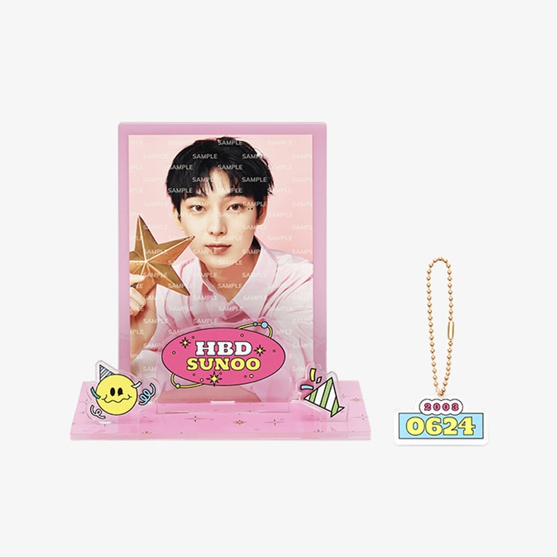 ENHYPEN - BIRTHDAY - SUNOO Acrylic Frame & Keyring