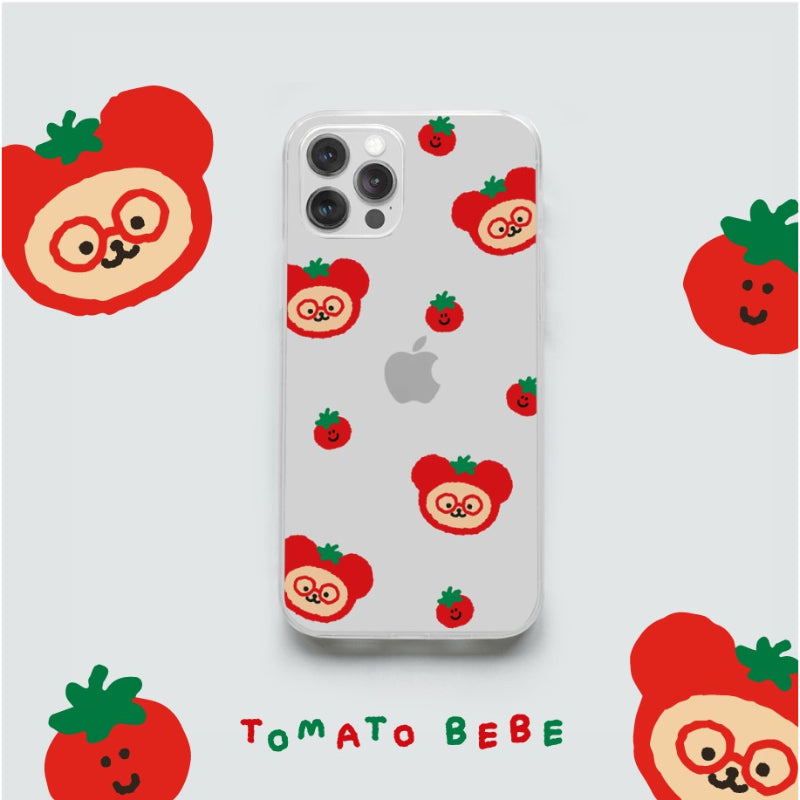 Teteum - Tomato Jelly Hard Phone Case