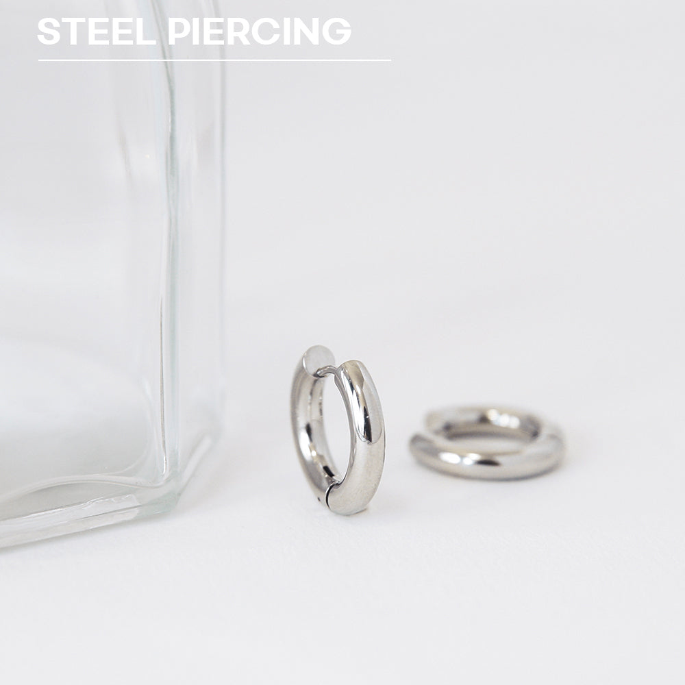 OST - Volume Steel One Touch Ring Earring