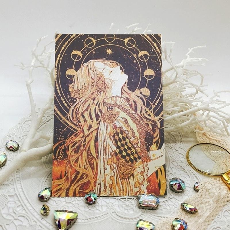 Libet - Estrella Gold Leaf Postcard Set