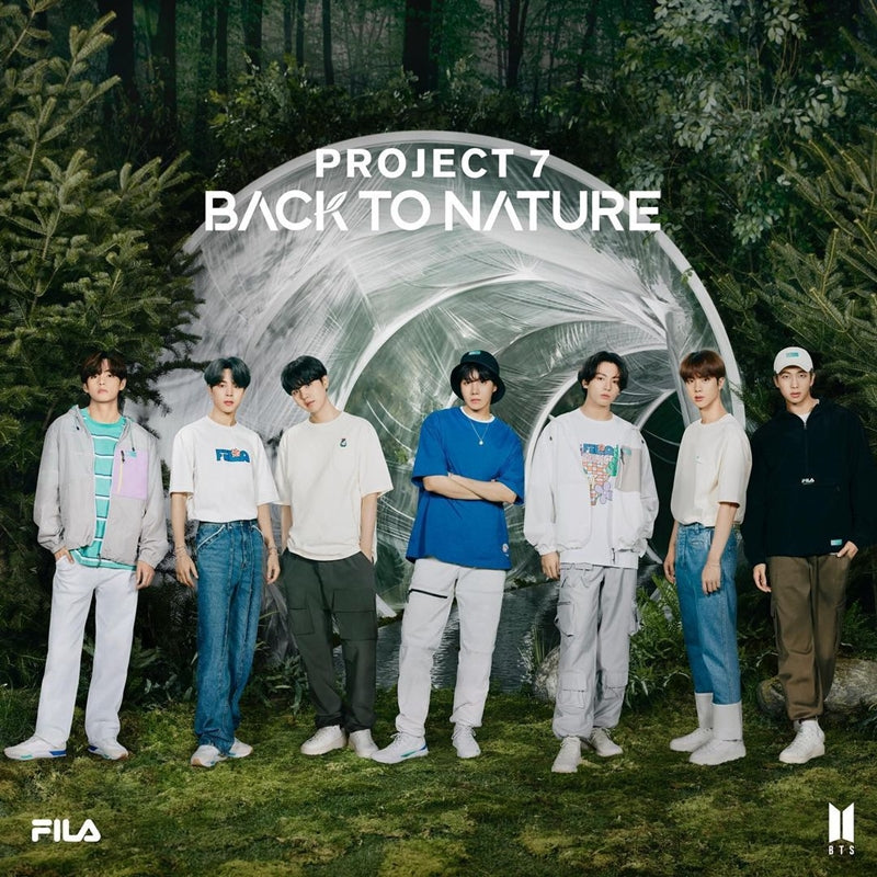 FILA x BTS - Project 7 - Back to Nature Black Anorak Jacket – Harumio