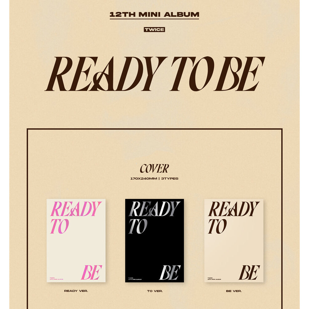 READY TO BE – Twice Official Store