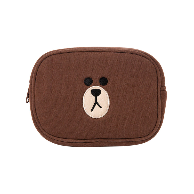 Line Friends - Brown Pouch Set – Harumio