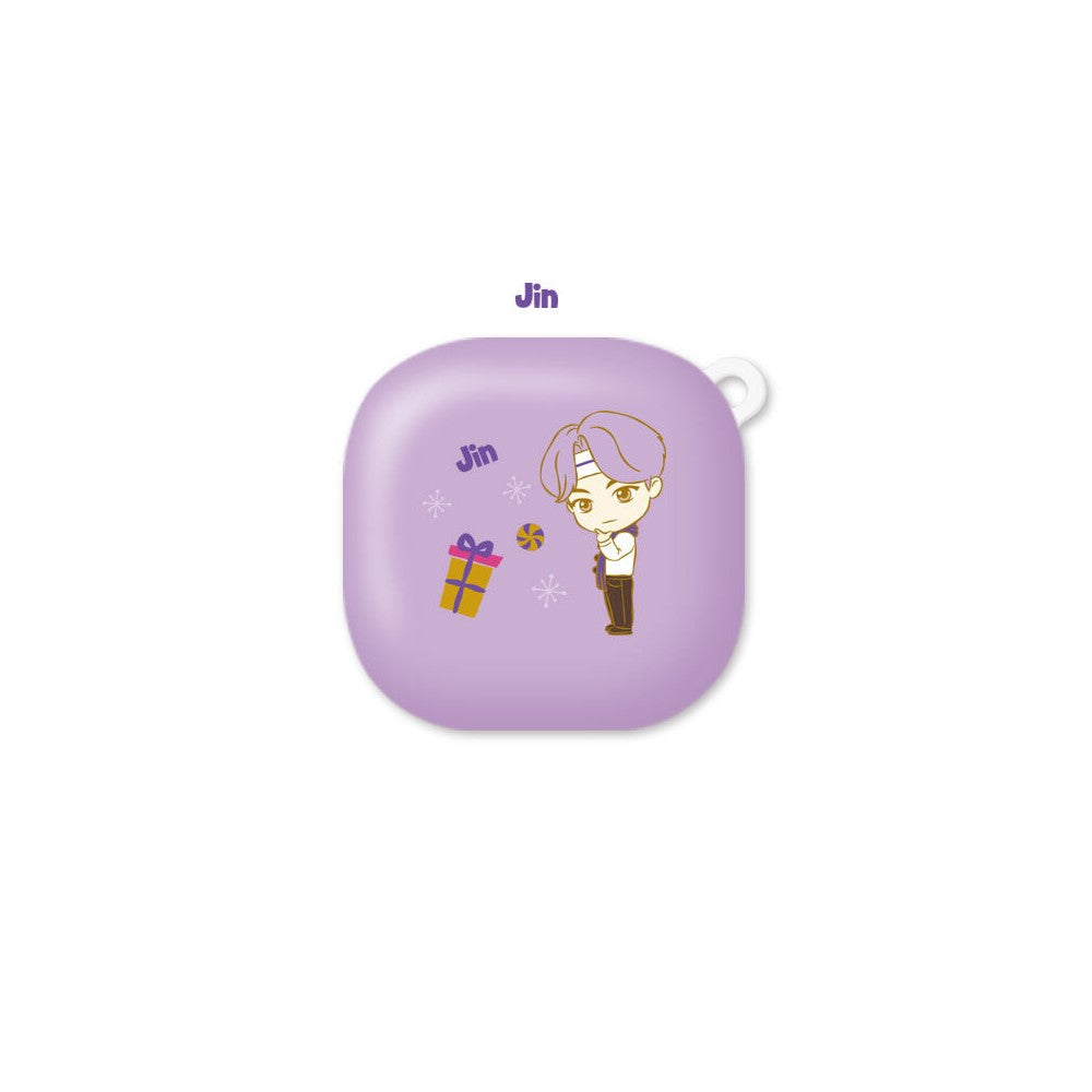 BTS - TinyTAN Purple Holidays Galaxy Buds Live Case