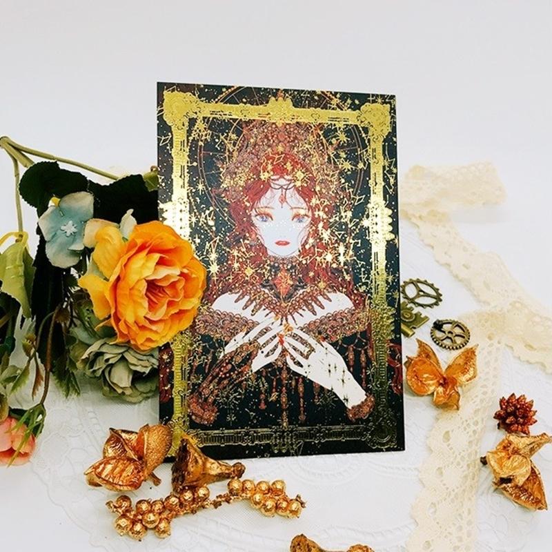 Libet - Gem Gold Foil Postcard Set