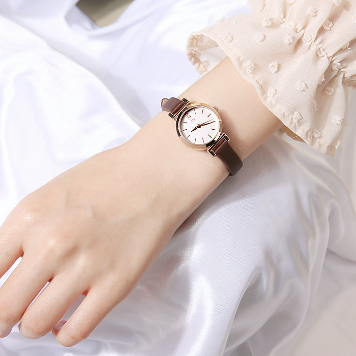 OST - Women's Brown Leather Watch