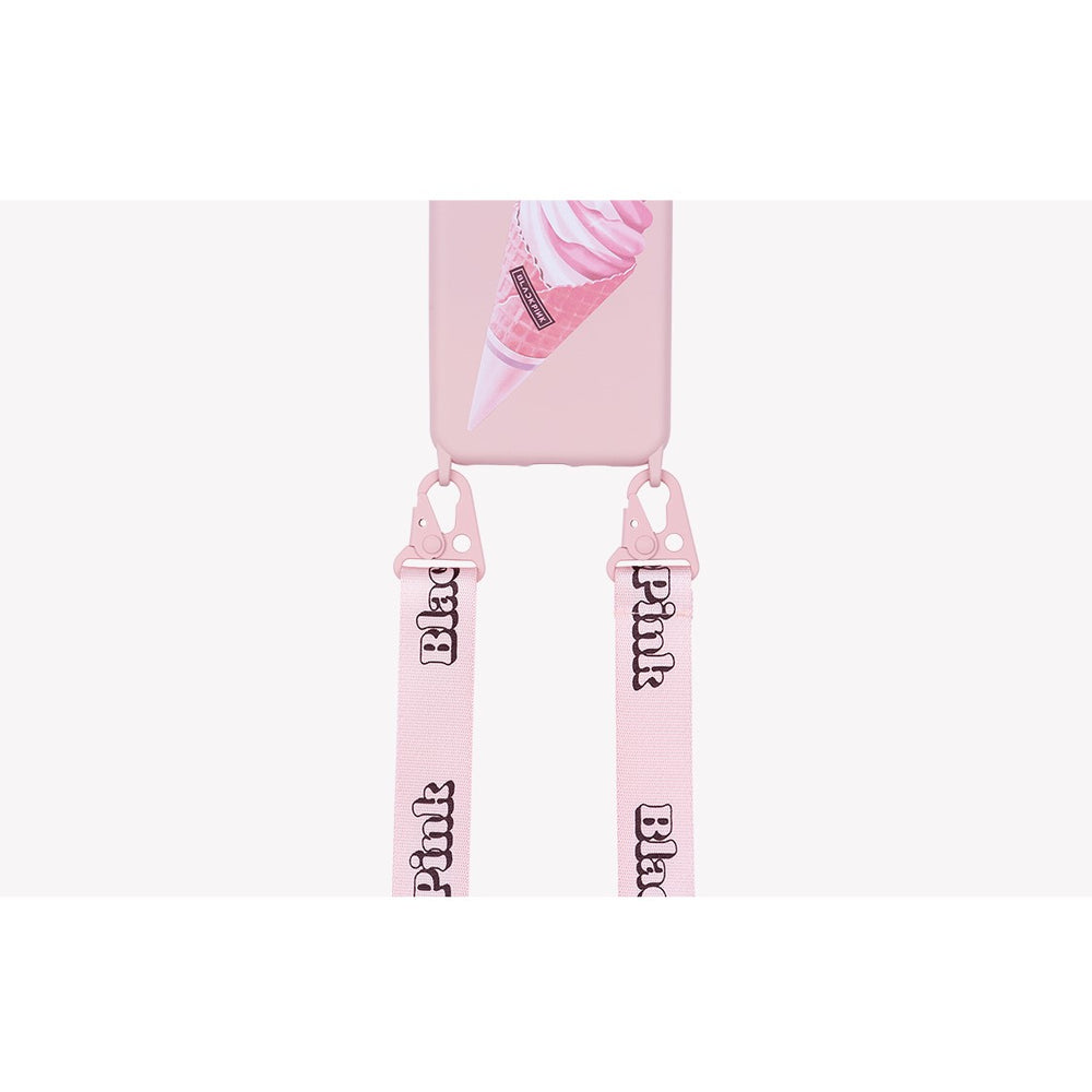 BlackPink - Lanyard with Pink Phone Case : Ice Cream Cone