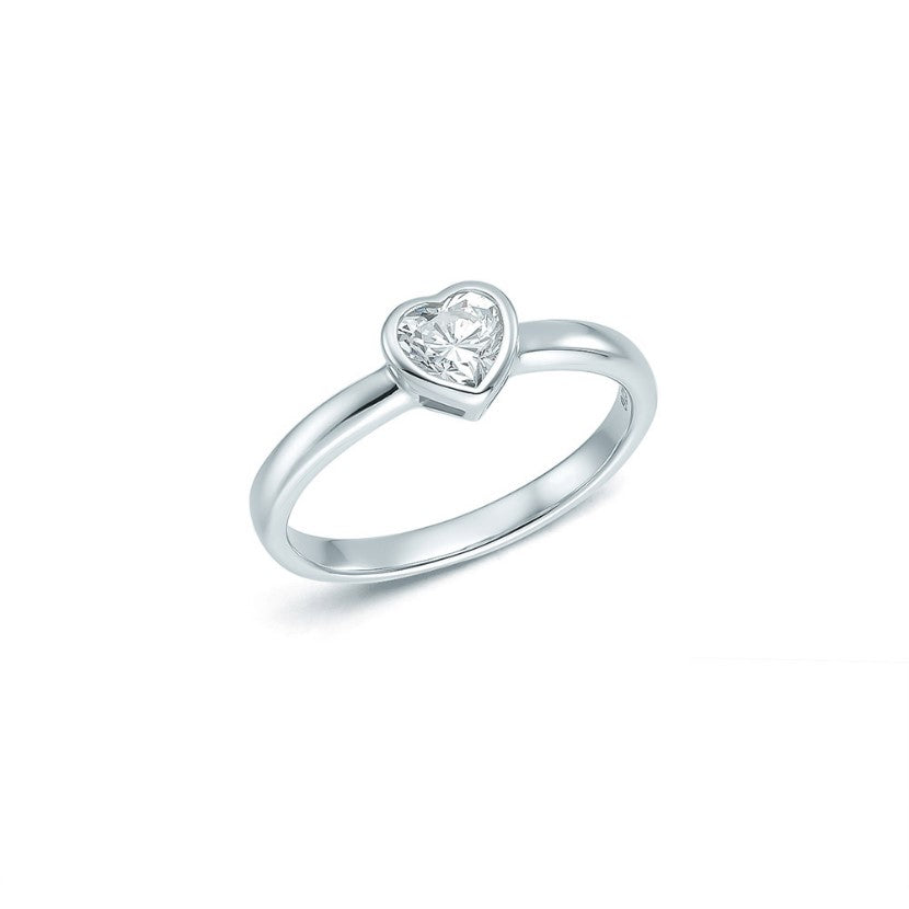 OST - Heart Potent Silver Ring