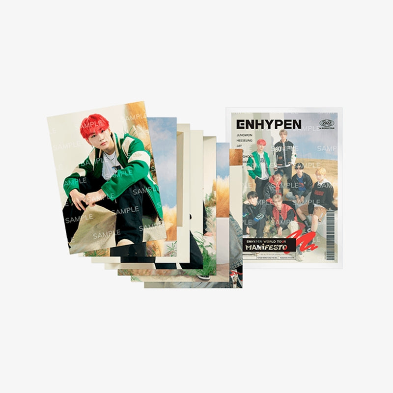 ENHYPEN - MANIFESTO - Mini Poster Set