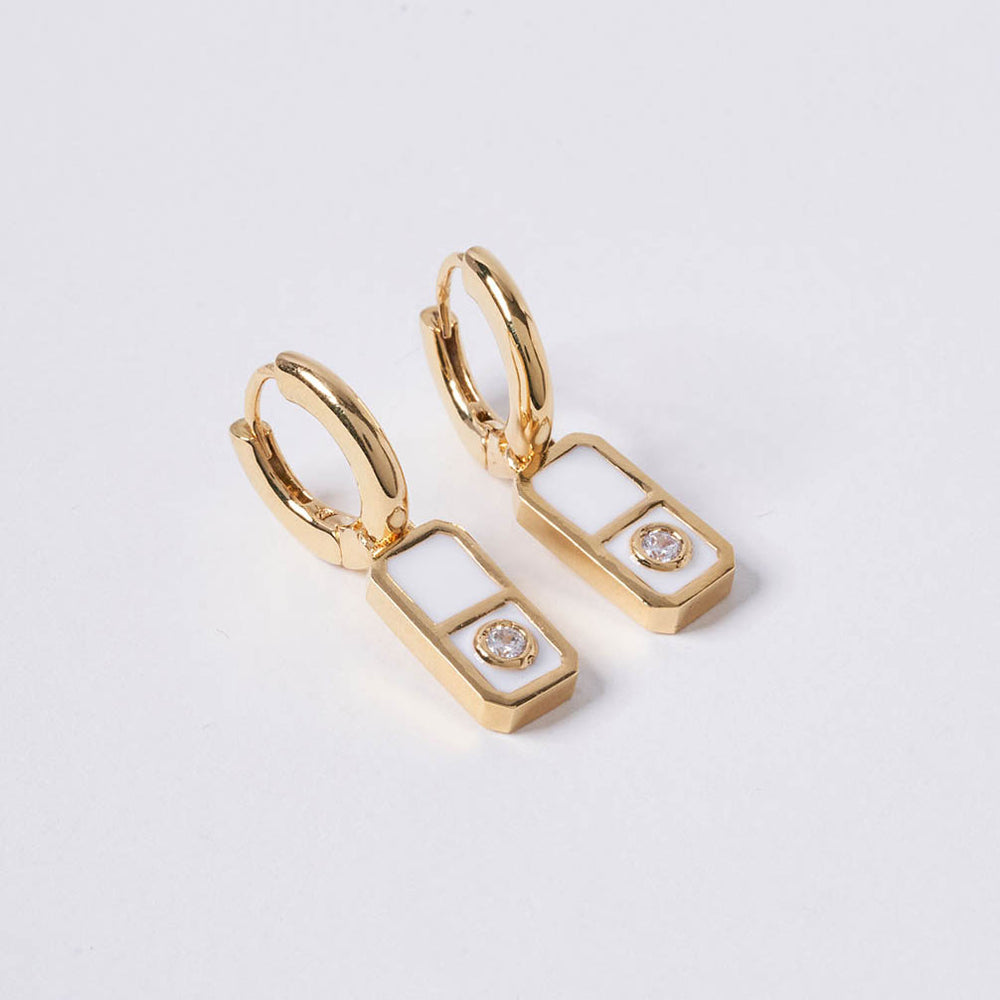 OST - POPTS Collection Modernity Stone Earrings