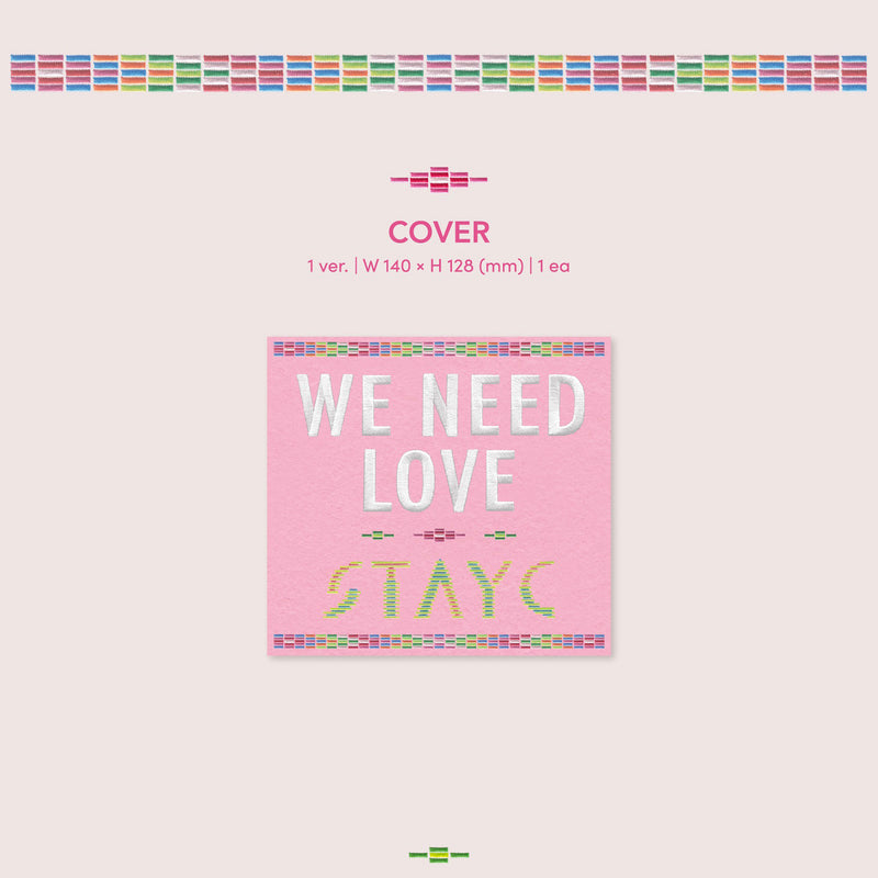 STAYC - We Need Love 3rd Single Album