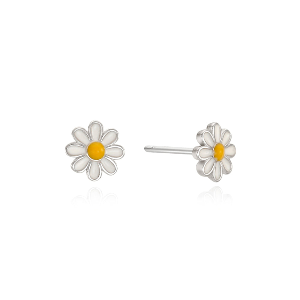 OST - Primavera Daisy Silver Earrings