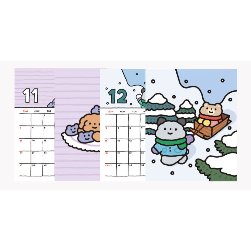 Jelly Crew - ddoodly - 2023 Wall Calendar