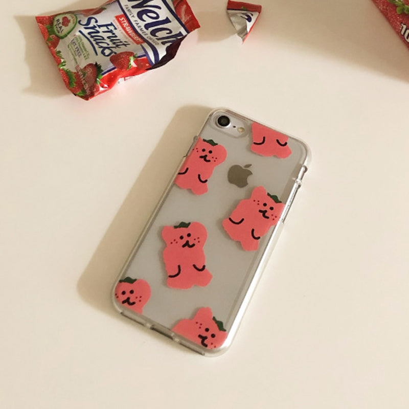 Dinotaeng - Strawberry BOBO iPhone Case