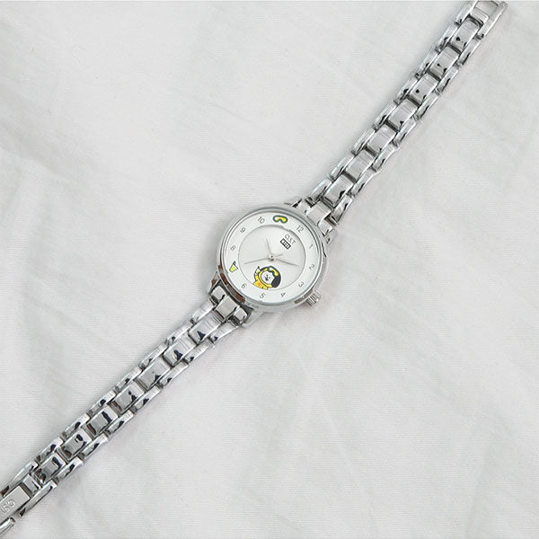 BT21 x OST - Silver Metal Watch - Chimmy