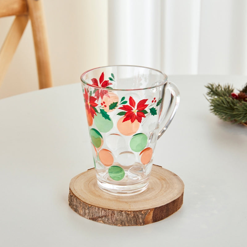 Korean Winter Flower - Flower Dot Mug