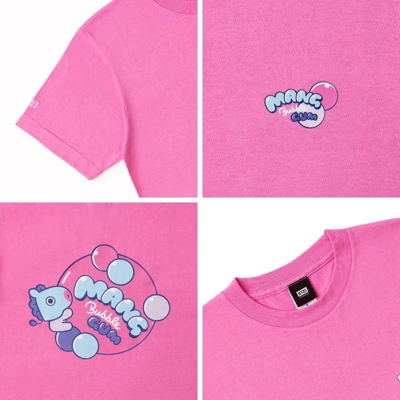 BT21 - Snacks Short Sleeve T-Shirt