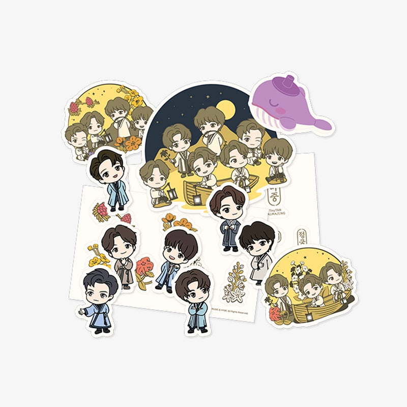 BTS - TinyTAN DALMAJUNG - Sticker Set