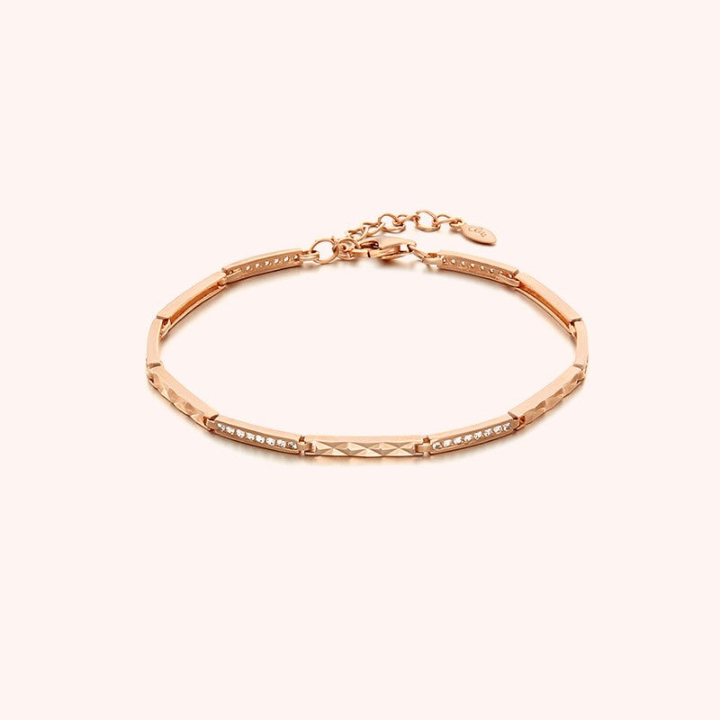 CLUE - Bold Simple Chain Silver Bracelet