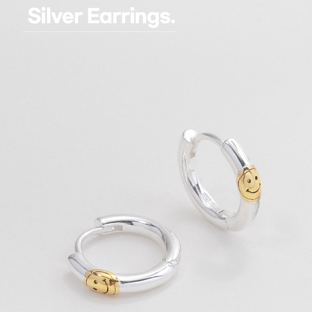 OST - Smile Simple Ring Earrings