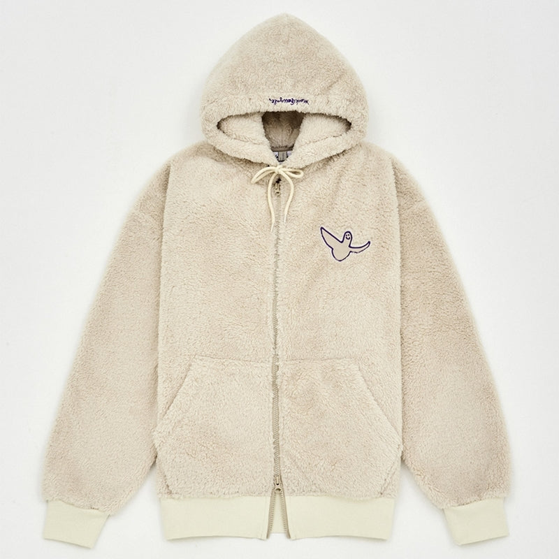 Mark Gonzales - Angel Fleece Hoodie Zip Up – Harumio