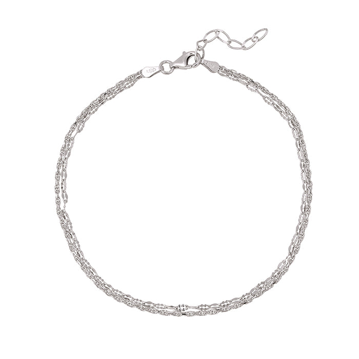 OST - Wavy Chain Ring Anklet