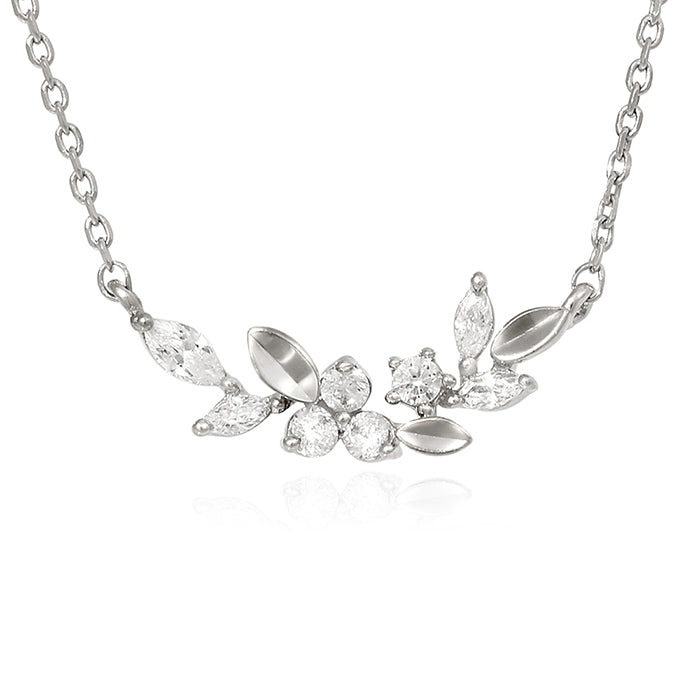 OST - Spring Flower & Leaves Necklace