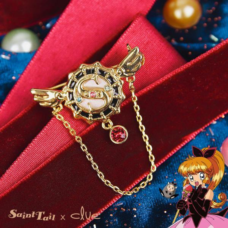 Saint Tail x Clue - Sherlock's Medal Chain Brooch