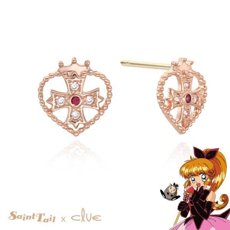 Saint Tail x Clue - Saint Melody 10K & 14K Gold Earring