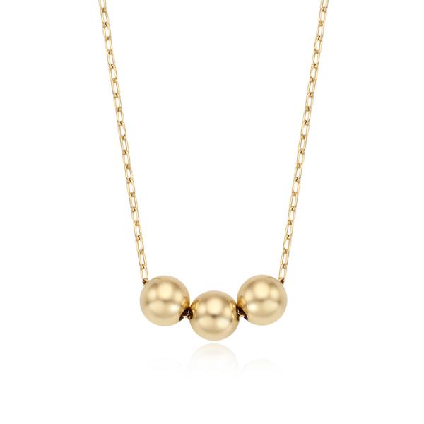 CLUE - 14K Gold Filled Volume Ball Necklace