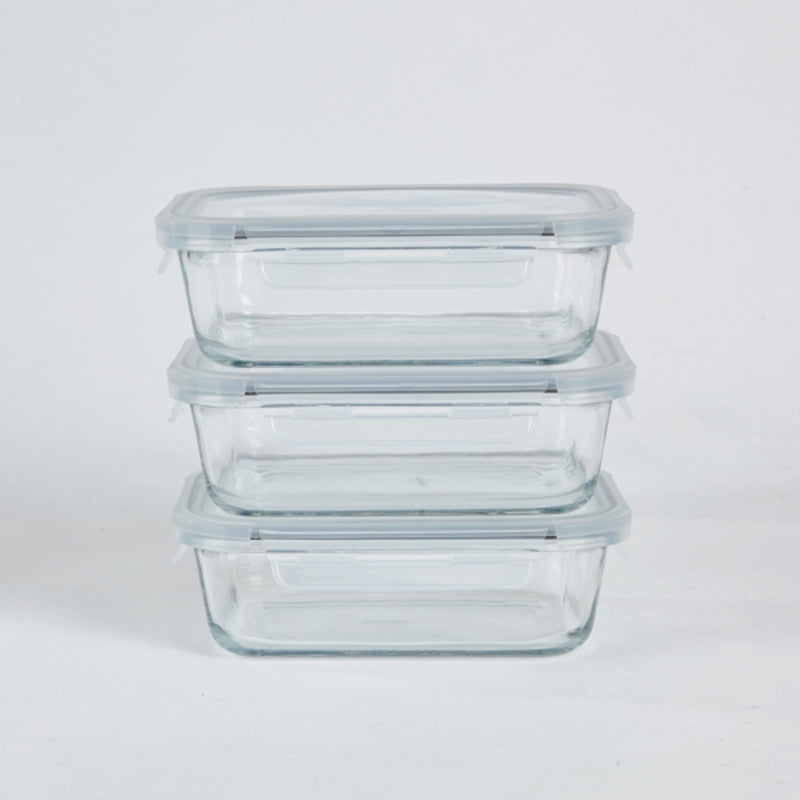 Korean Safe Lock Airtight Container 3P Set