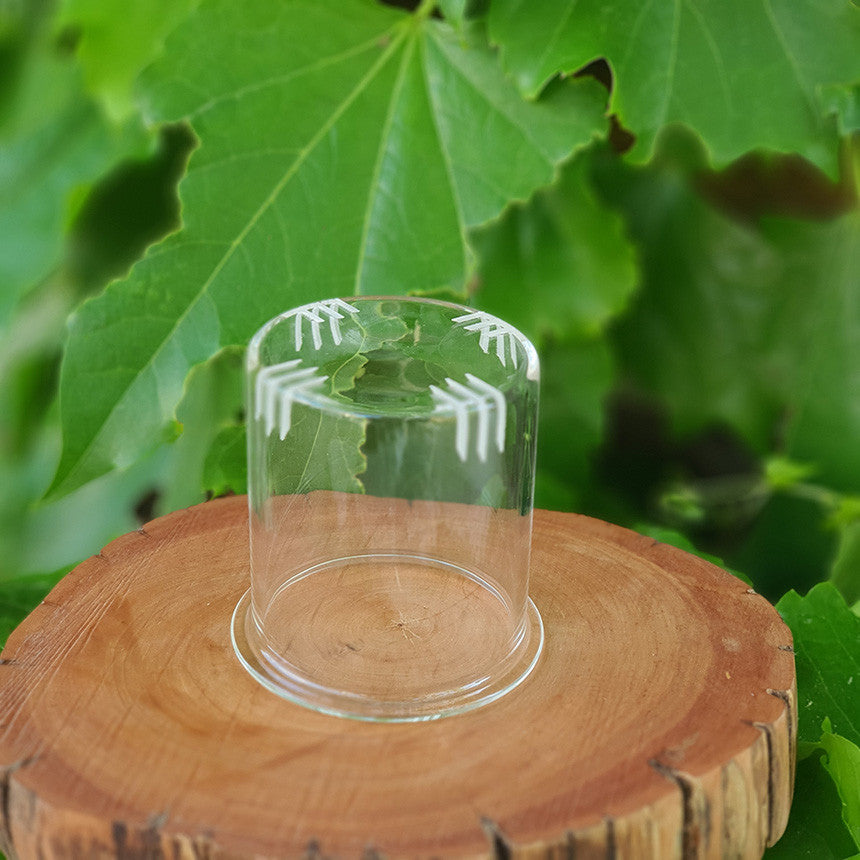 Bosan Pottery - Glass Tube Round Teapot with Sieve