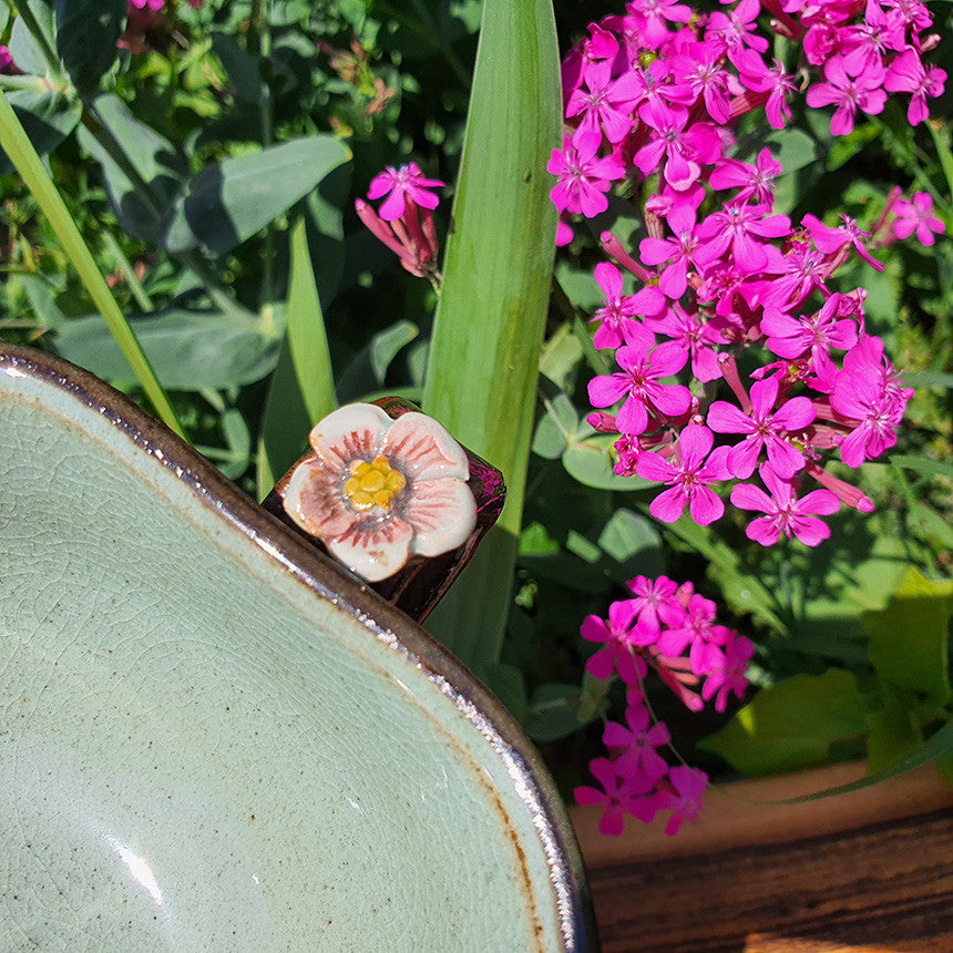 Bosan Pottery - Plum Blossom Porcelain Cereal Bowl