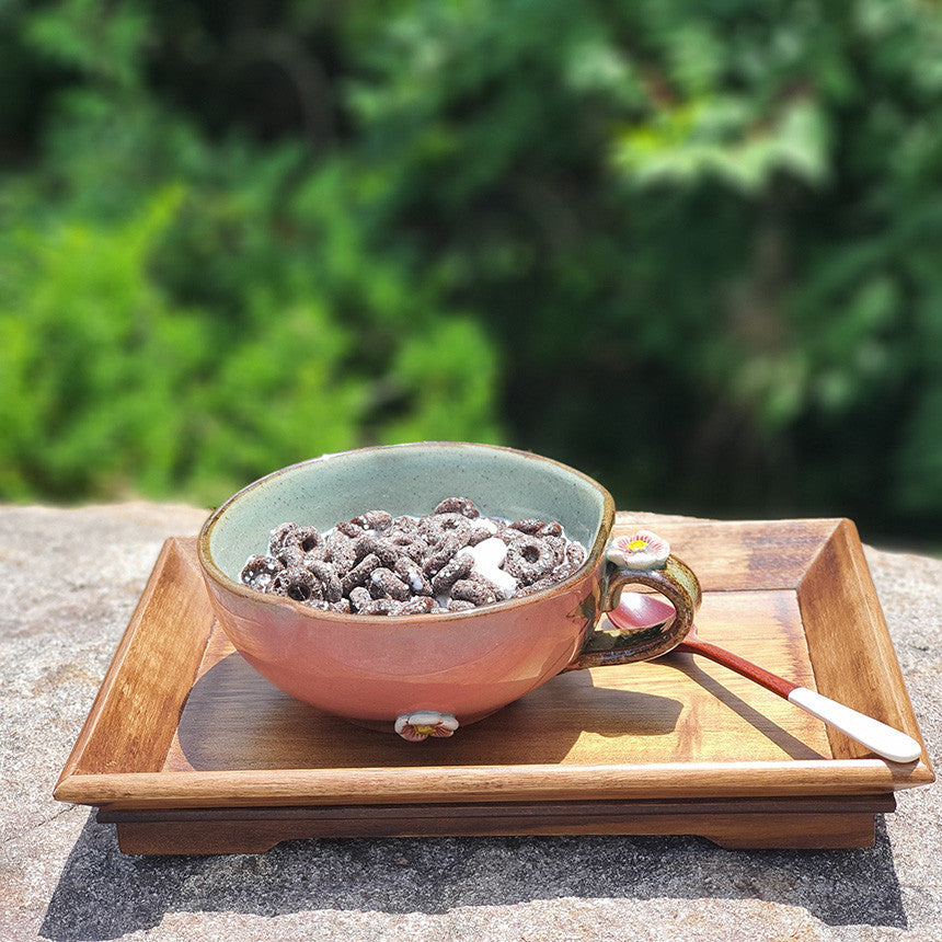 Bosan Pottery - Plum Blossom Porcelain Cereal Bowl