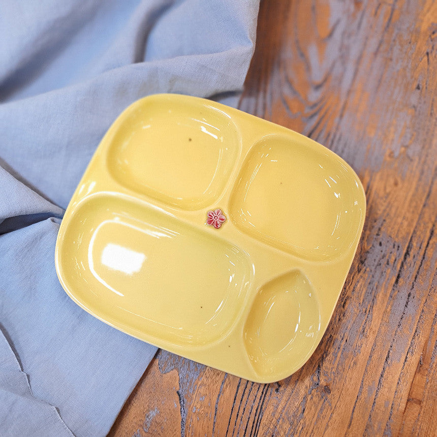 Bosan Pottery - Porcelain Sharing Plate for Kids