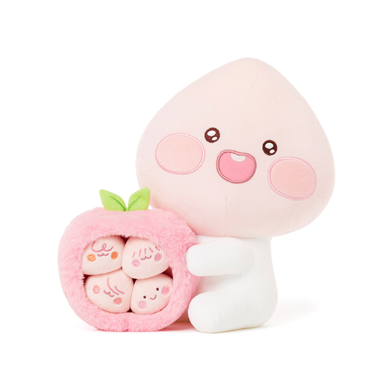 Kakao Friends - PeachFiv LuvPeach & Peaches Plush Doll – Harumio