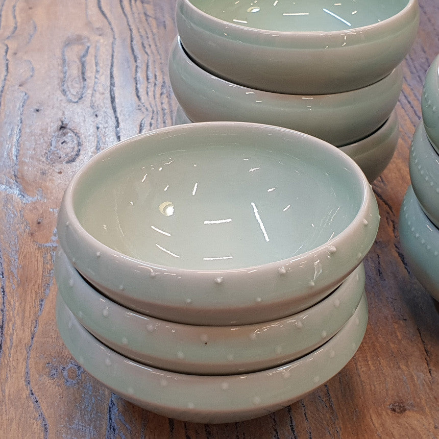 Bosan Pottery - Traditional Celadon Side Dish Bowl